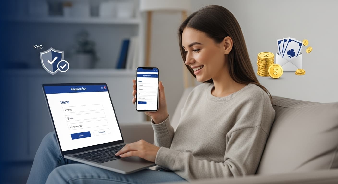 So registrieren Sie sich in einem Online-Casino: Eine Schritt-für-Schritt-Anleitung image