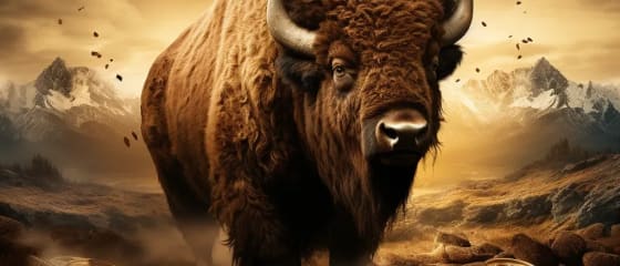 Suchen Sie in Wild Wild Bison nach Gold in den ungezÃ¤hmten amerikanischen Ebenen