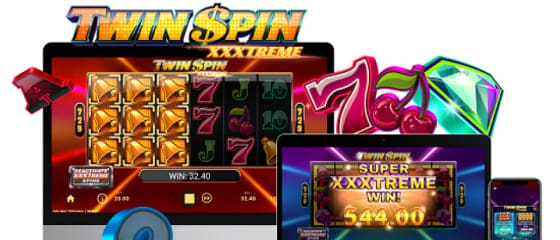 NetEnt liefert mit Twin Spin XXXtreme eine wunderbare Spielautomat-VerÃ¶ffentlichung